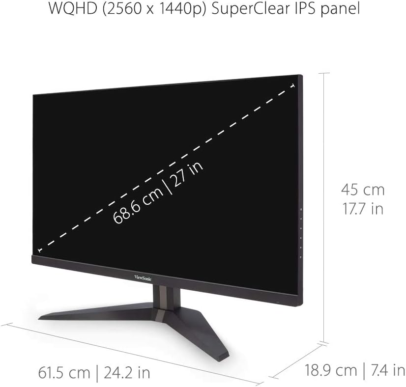 Iewsonic Vx Kp Mhd Inch Wqhd P Hz Ms Ips Gaming Monitor